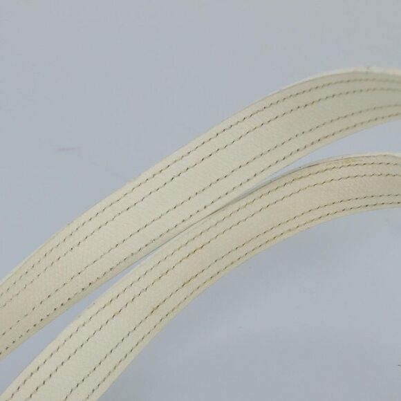 Dior Honeycomb White Canvas Shoulder Bag (Pre-Owned) - Picture 6 of 16